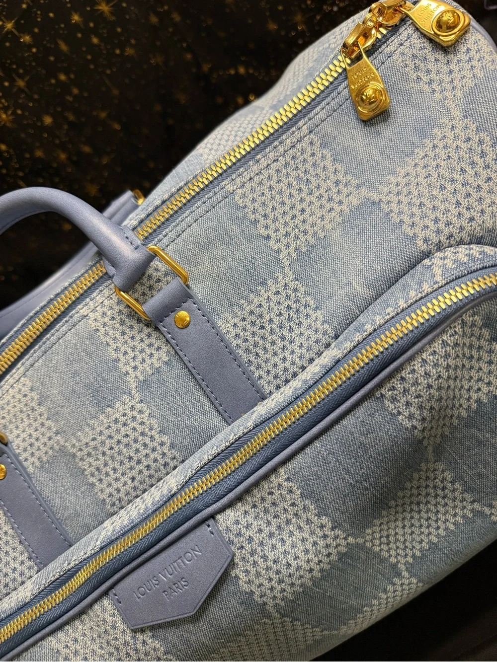 Louis Vuitton Keepall Cargo 50 in Damier Denim